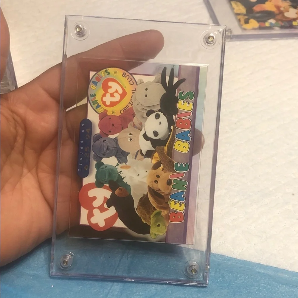Ty Beanie Babies Card – Multicolor Plush Characters